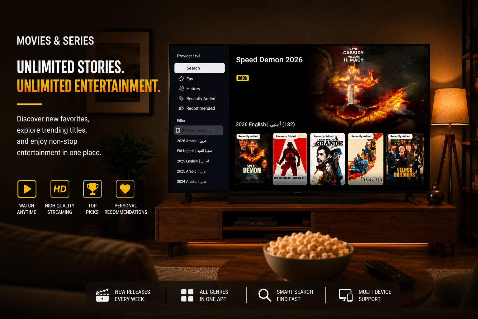 Streaming background preview